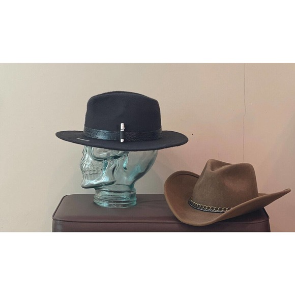 Customised Fedora Hat , Removable Life Saving Whistle